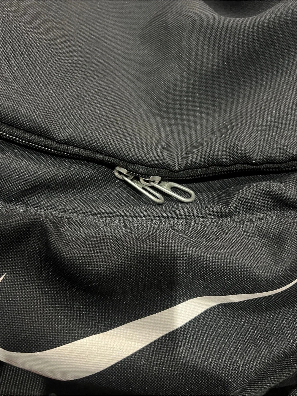 Nike Black Duffle Gym Travel Carry On Bag Weekend Sports Adjustable Strap